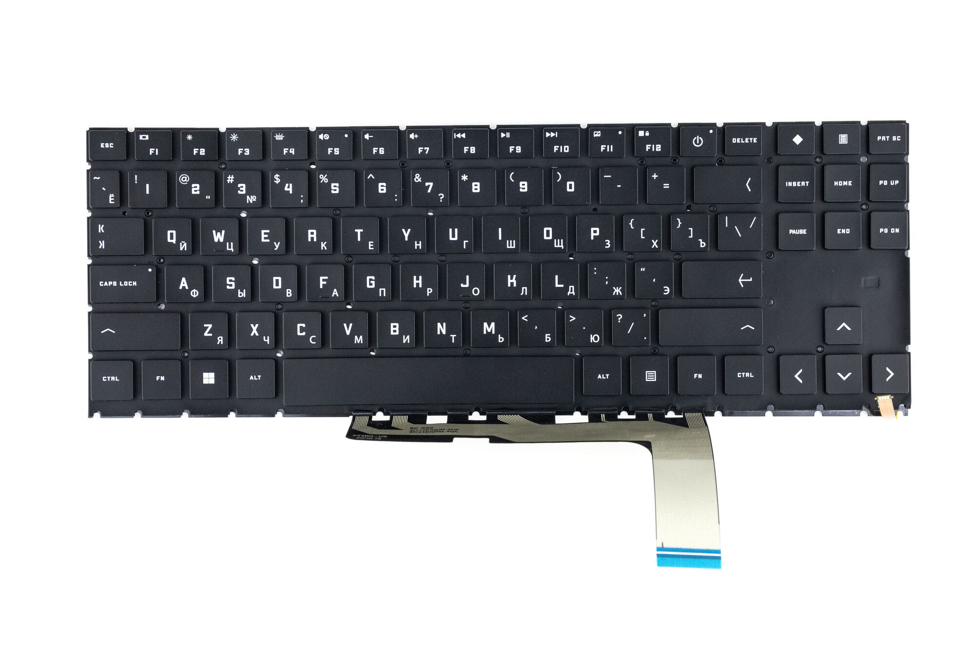 Клавиатура для HP 15-EN 15-EK с белой подсветкой p/n: M00667-001 L98946-001