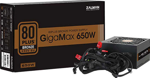 Блок питания Zalman 650W ATX (ZM650-GVII)
