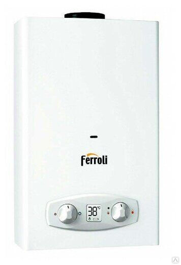 Водонагреватель газовый проточный Ferroli Verona 11D (18,9 кВт)