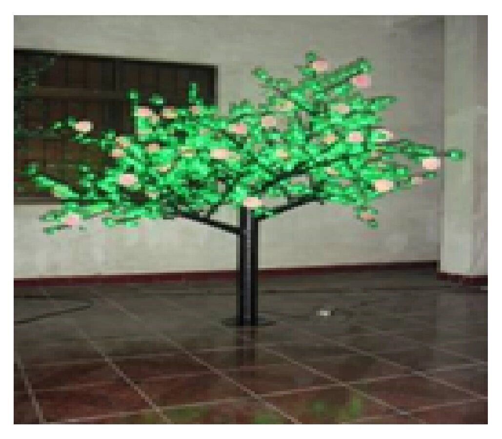 LED Дерево фруктов 2,0х2,0 м