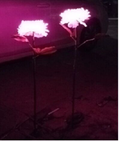LED Цветок "Пион"