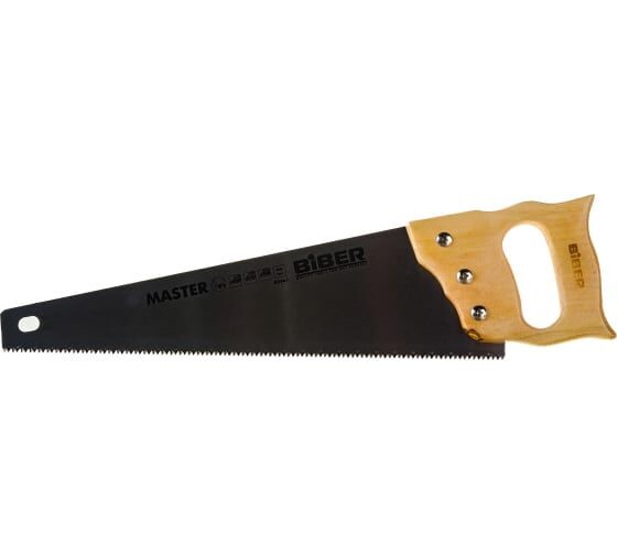 Ножовка по дереву Biber 85661 Мастер 2D заточка, средний зуб, 400 мм