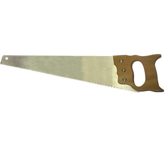 Ножовка по дереву Biber 85662 Мастер 2D заточка, средний зуб, 450 мм