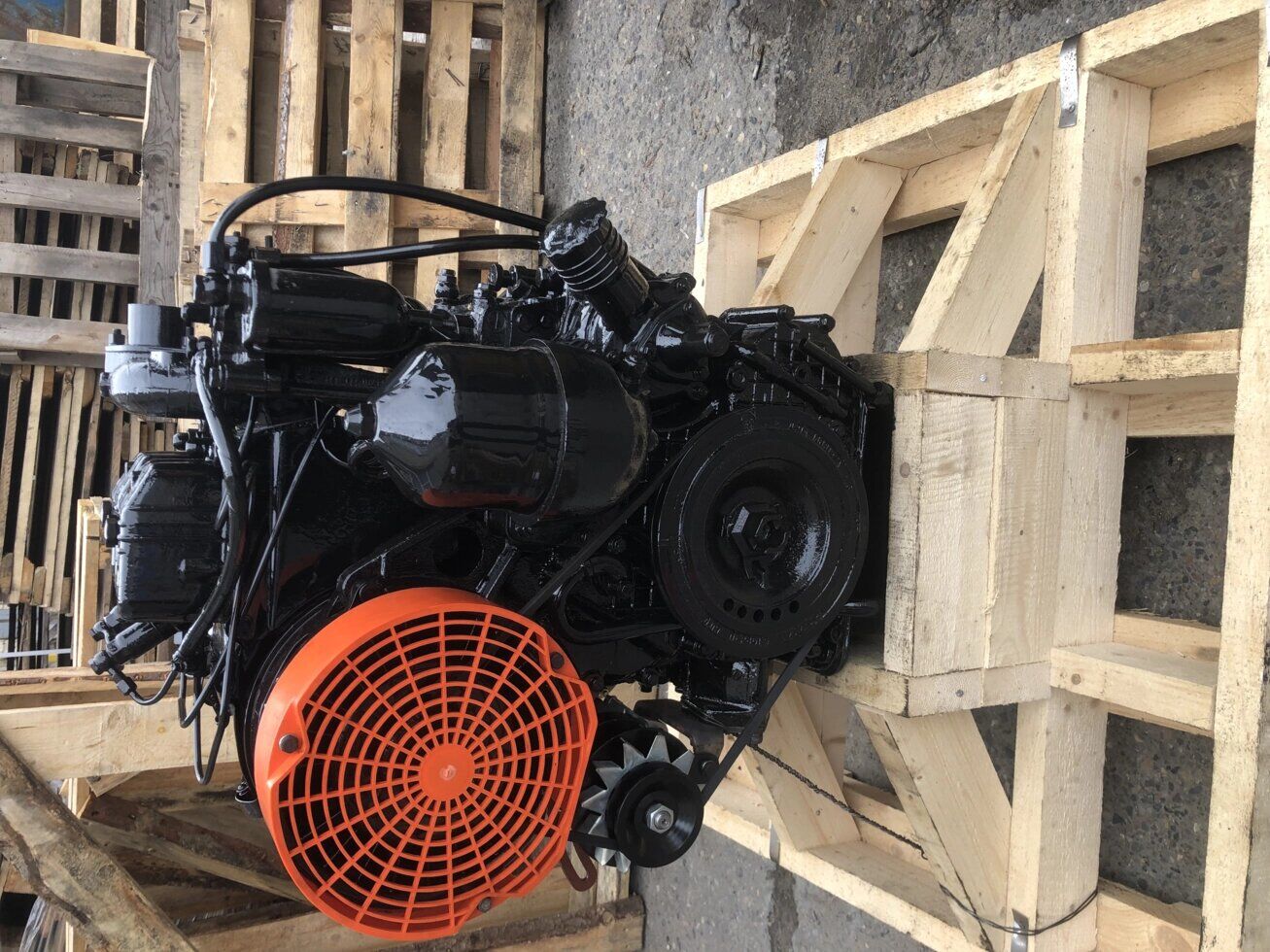Двигатель Д120 30 л. с воздушное охлаждение проектная сборка Д120-0000100-68 11