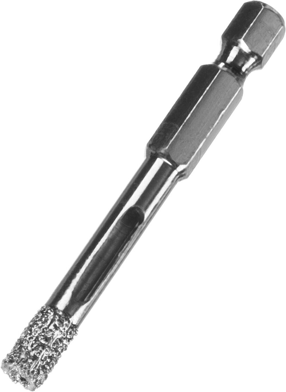 ЗУБР АВК, d 6 мм, (HEX 1/4″, 15 мм кромка), вакуумное алмазное трубчатое сверло, Профессионал (29865-06) Зубр