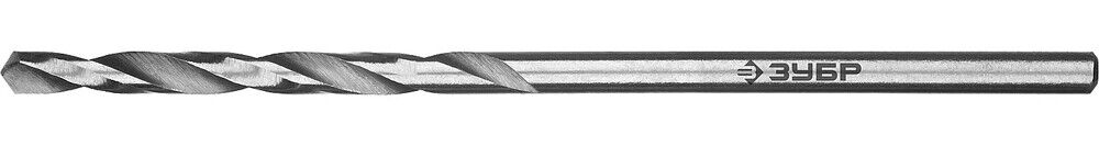 ЗУБР ПРОФ-В, 1.0 х 34 мм, сталь Р6М5, класс В, сверло по металлу, Профессионал (29621-1) Зубр