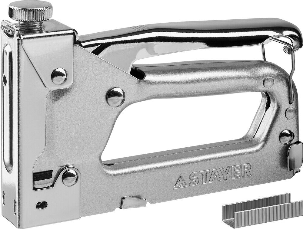 STAYER Pro-53, тип 53 (A/10/JT21) 23GA (4 - 14 мм), усиленный степлер для скоб, Professional (3150) 3150_z01