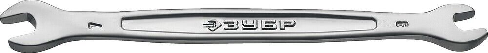 ЗУБР 6 х 7 мм, рожковый гаечный ключ, Профессионал (27010-06-07) Зубр 27010-06-07_z01