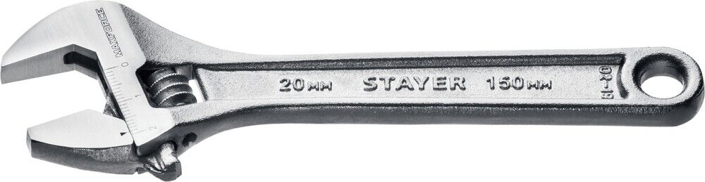 STAYER MAX-Force, 150/20 мм, разводной ключ (2725-15) 2725-15_z01