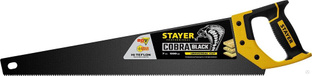 STAYER Cobra Black, 500 мм, универсальная ножовка, Professional (2-15081-50) 2-15081-50_z01 