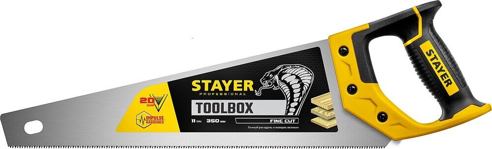STAYER Cobra ToolBox, 350 мм, многоцелевая ножовка, Professional (2-15091-45) 2-15091-45_z01