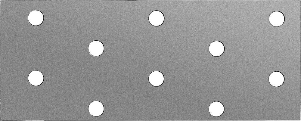 ЗУБР ПС-2.0, 40 x 100 x 2 мм, цинк, соединительная пластина (310256-040-100) Зубр