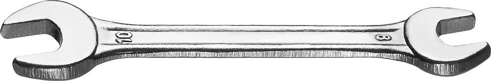 СИБИН 8 x 10 мм, рожковый гаечный ключ (27014-08-10) 27014-08-10_z01