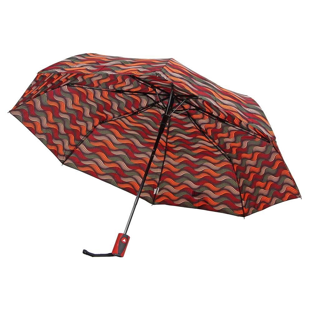 Зонт универсальный, полуавтомат, металл, пластик, полиэстер, 55см, 8 спиц, 4 цвета, 3213A 4