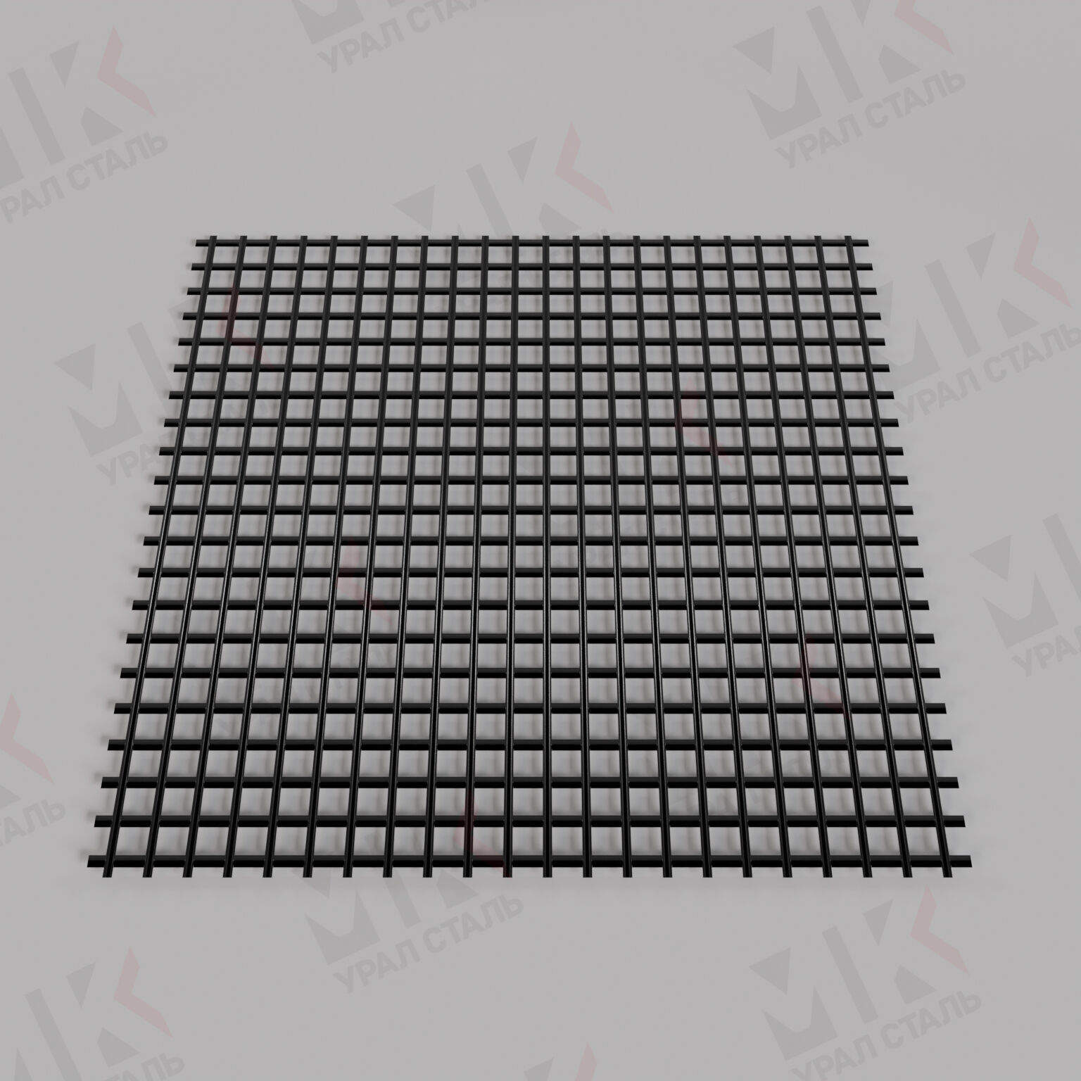 Сетка сварная черная 100х100х4 мм ГОСТ 23279-2012 в рулоне