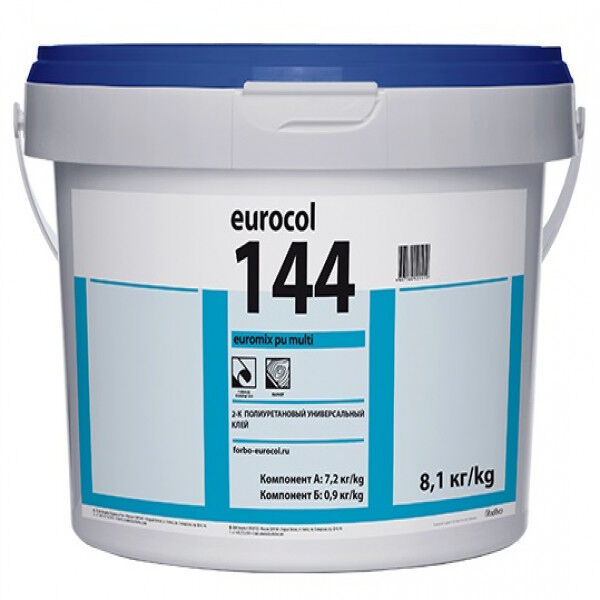 2-компонентный клей 144 EUROMIX PU 8,1 кг Eurocol 00-00045270