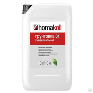 Грунтовка водно-дисперсионная homakoll 04 10 кг Homakoll 00-00045392 
