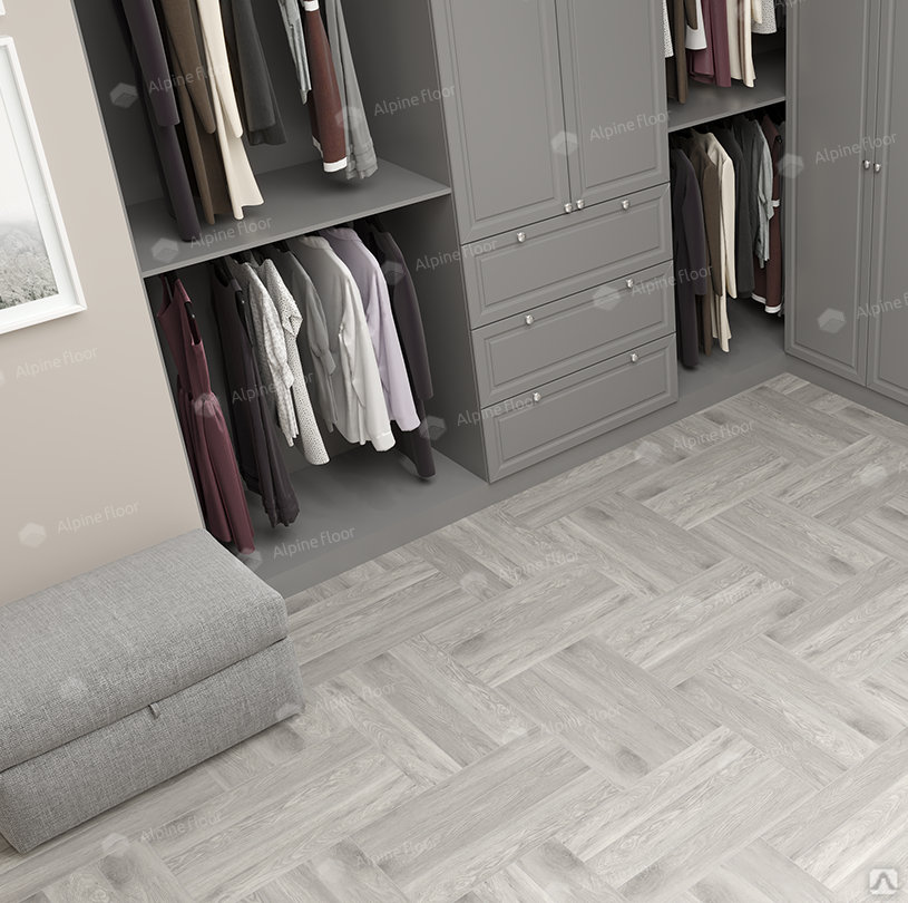 Купить кварцевый ламинат Alpine Floor Light Parquet лучшая цена| кварц ...