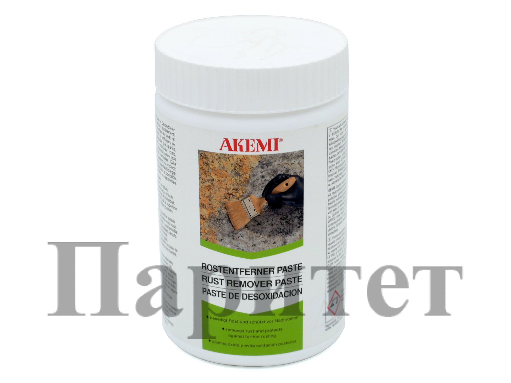 Очиститель камня AKEMI (1л) от ржавчины пастообразный арт.10824