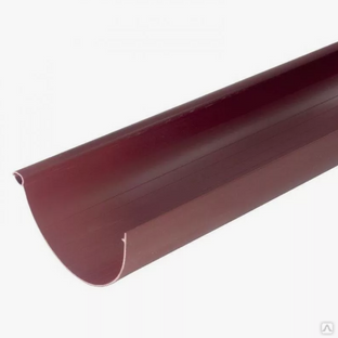 Желоб водосточный стальной, Шир.: 120 мм, Дл.: 3 м, с полимерным покрытием, пластизол, Цвет: RAL 