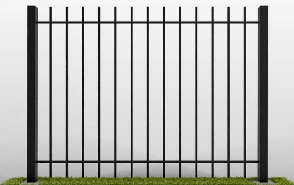 Забор металлический 2D, стальные, Покр.: полимерно-порошковое