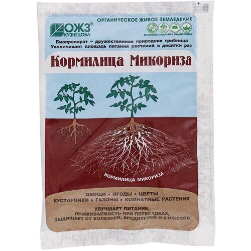 Удобрение Кормилица Микориза для корней, для растений 30 г