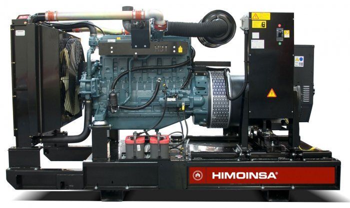 Нагрузочные испытания ДГУ Himoinsa HDW-580 T5