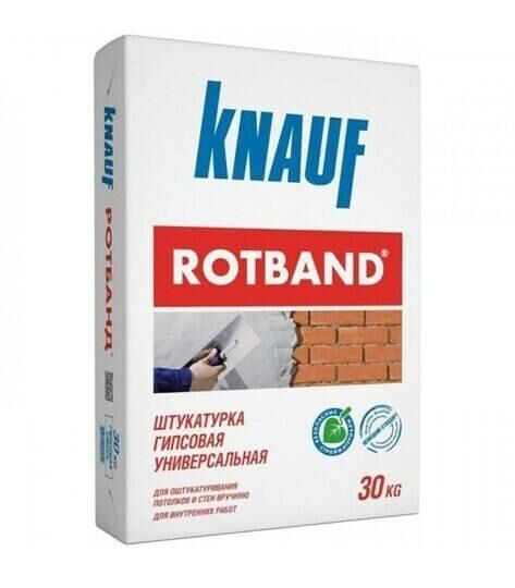 Штукатурка защитно-отделочная Knauf Rotband 30 кг