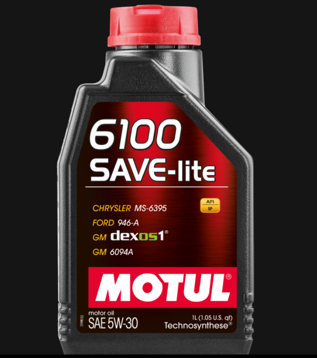 Полусинтетическое моторное масло Motul 6100 Save-lite 5w30, 1л