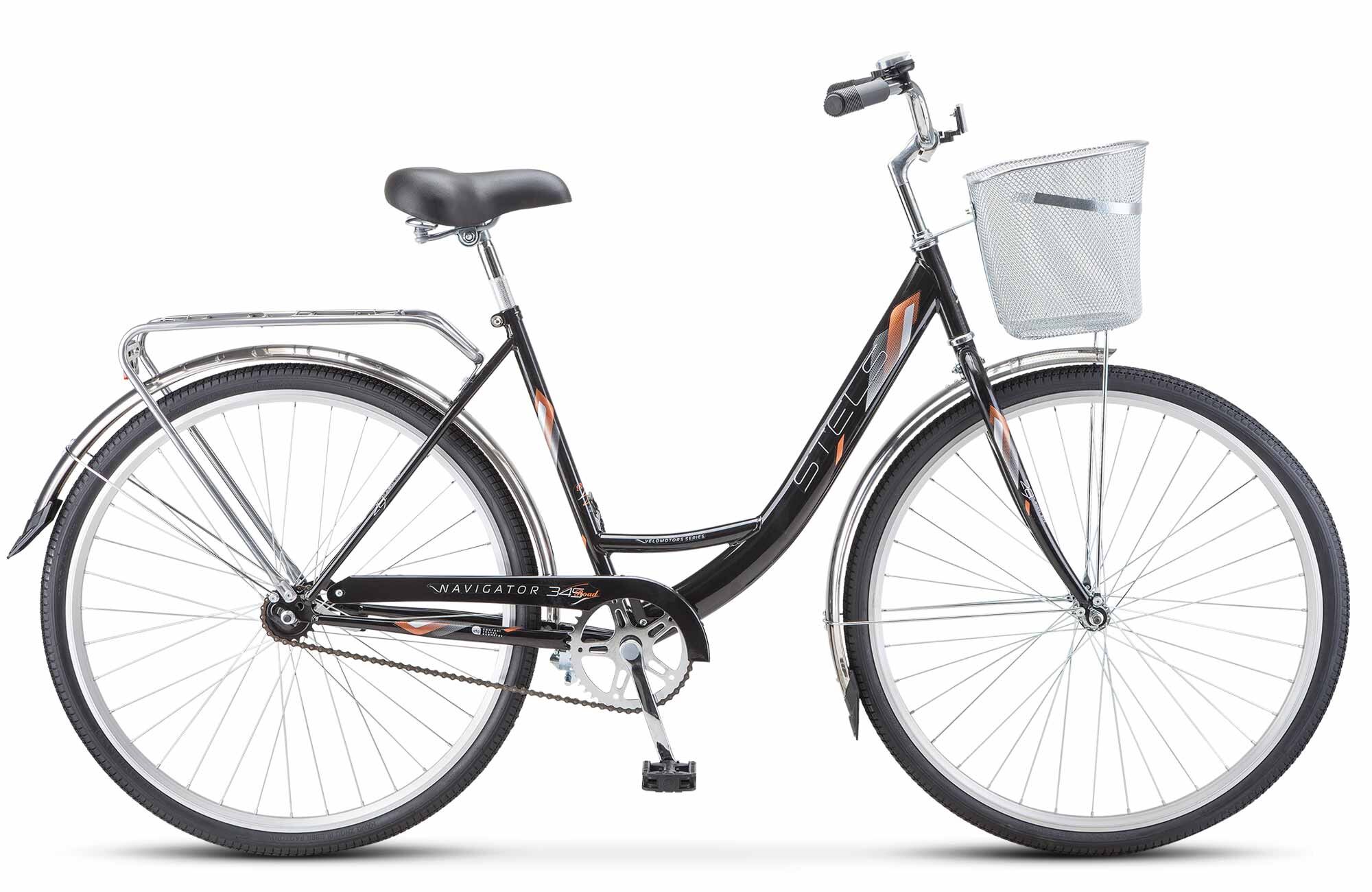 Велосипед для города и туризма STELS Navigator 345 28" Z010, 20" чёрный