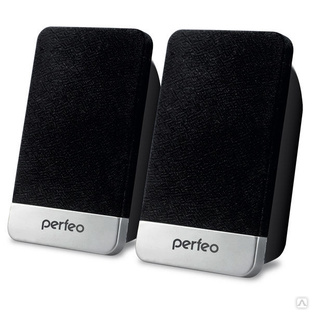 Колонки Perfeo 2.0, "MONITOR", мощность 2х 1,5 Вт (RMS), чёрн, USB (PF_4830) #1