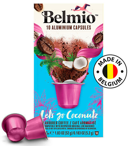 Кофе молотый Belmio Кофе молотый Belmio в алюминиевых капсулах Let's go Coconutz