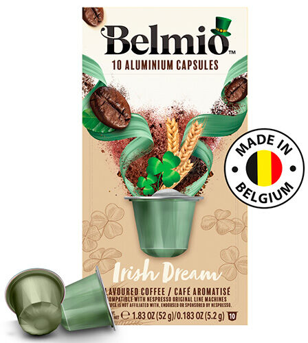Кофе молотый Belmio в алюминиевых капсулах Irish Dream