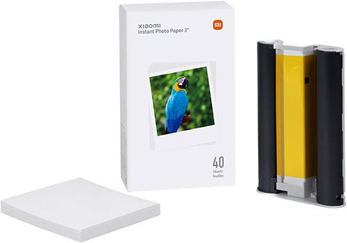Фотобумага Xiaomi Instant Photo Paper 3, 40 листов (BHR6756GL) Instant Photo Paper 3 40 листов (BHR6756GL)