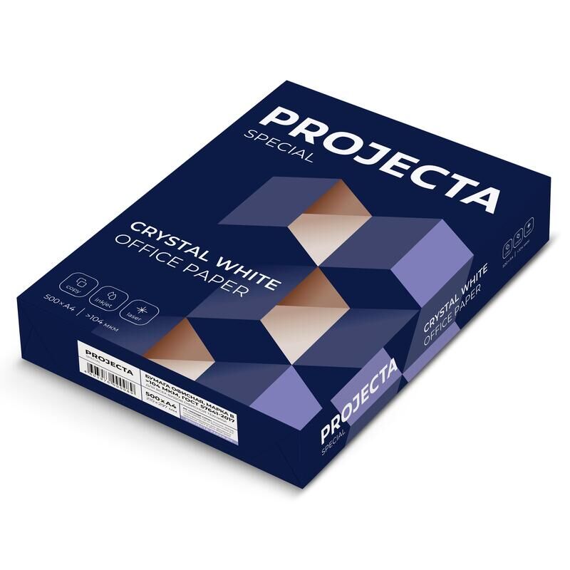 Бумага для офисной техники Projecta Special (А4, марка В, 80 г/кв.м, 500 листов)