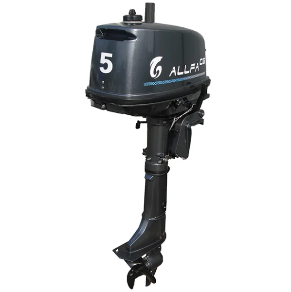 Лодочный мотор 2х-тактный Allfa CGT5