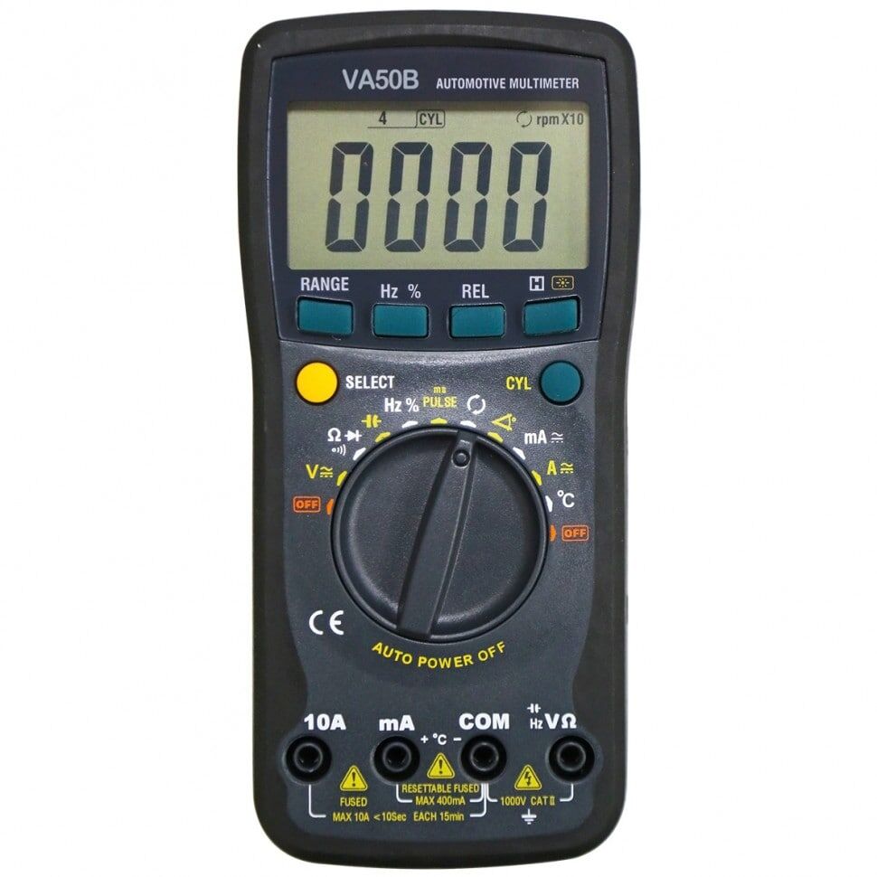 Мультиметры V A Instrument VA50B Мультиметр автомобильный