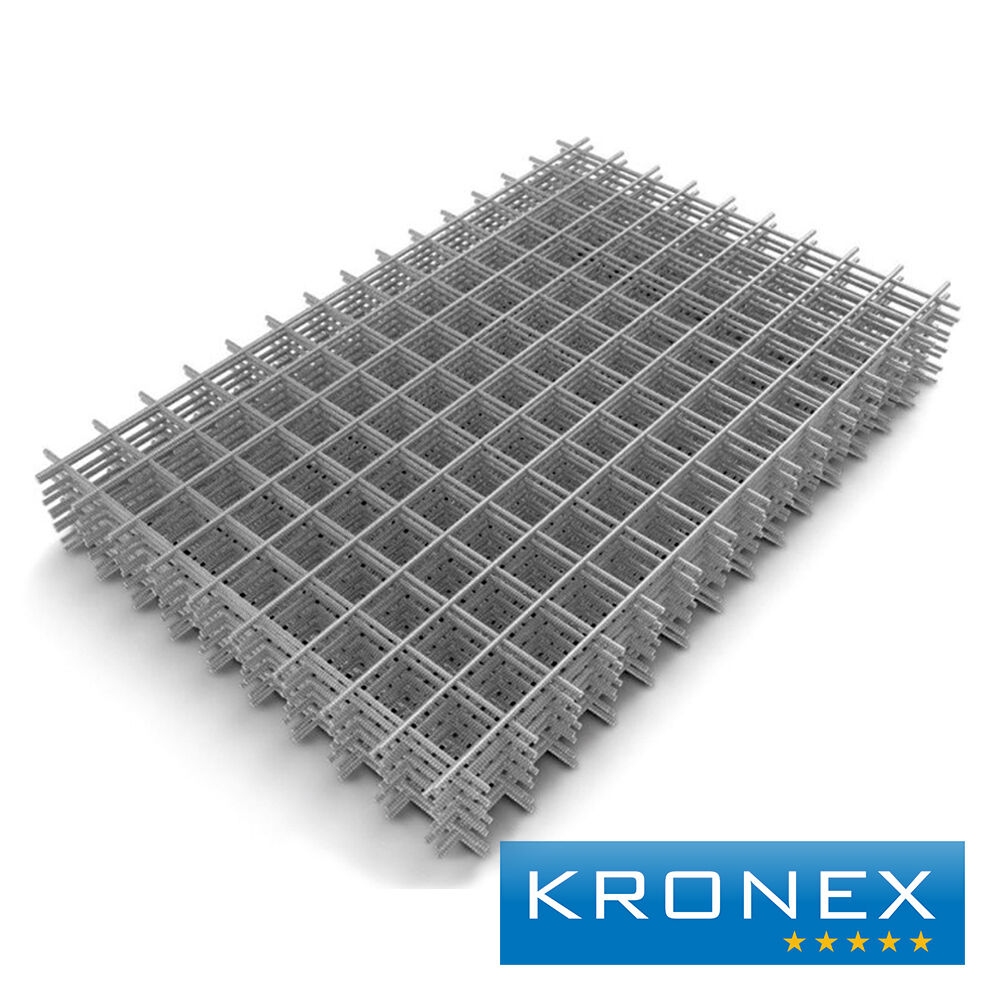 Сетка сварная KRONEX 100/100/3 (карта 2×3 м), исп. по ГОСТ 23279-2012 1