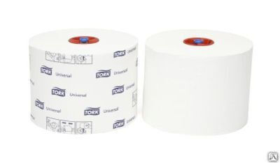 Туалетная бумага TORK Т6 Advanced компактный рулон 2сл 100м/27, шт