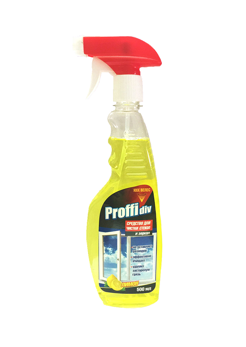 "Proffidiv" средство стеклоочиститель триггер Лимон 500 мл 1/18шт