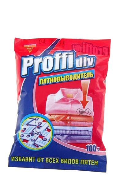 "Proffidiv" кислородный пятновыводитель 100мл 1/30 шт