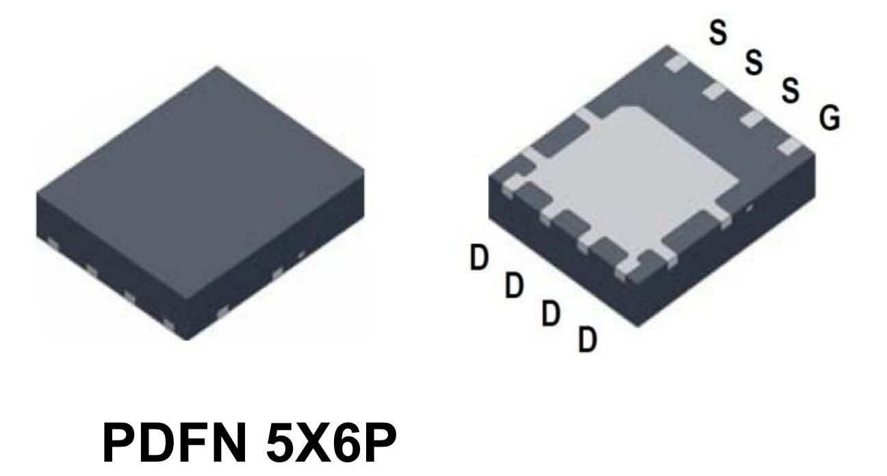 Микросхема PK6B0SA N-Channel MOSFET 30V 56A PDFN 5X6P Unikc