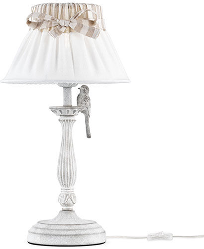 Настольная лампа Maytoni Bird Elegant, белый антик (ARM013-11-W) Bird Elegant белый антик (ARM013-11-W)