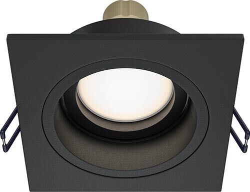 Встраиваемый светильник Maytoni Atom Downlight/Черный (DL026-2-01B)