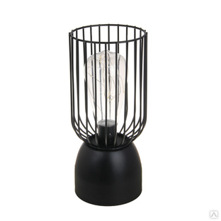 Светильник LED в стиле лофт, 11х11х24,5 см, металл, пластик, цвет черный #1