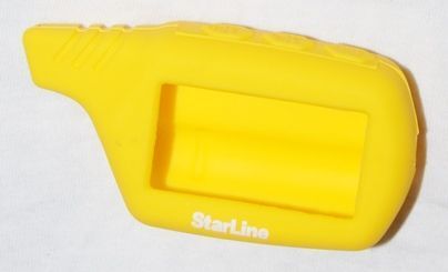 Силиконовый чехол для StarLine B62/92/94 желтый