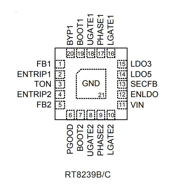 Микросхема RT8239C JD= Richtek