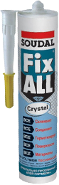 Клей-герметик МС полимер Fix All Crystal кристально-прозрачный