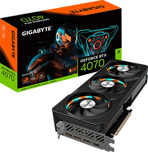 Видеокарта Gigabyte GeForce RTX 4070 GAMING OC 12GB (GV-N4070GAMING OCV2-12GD)