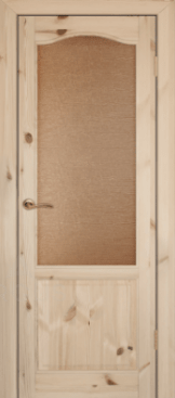 Межкомнатная дверь"ЭКО" из массива сосны без покраски